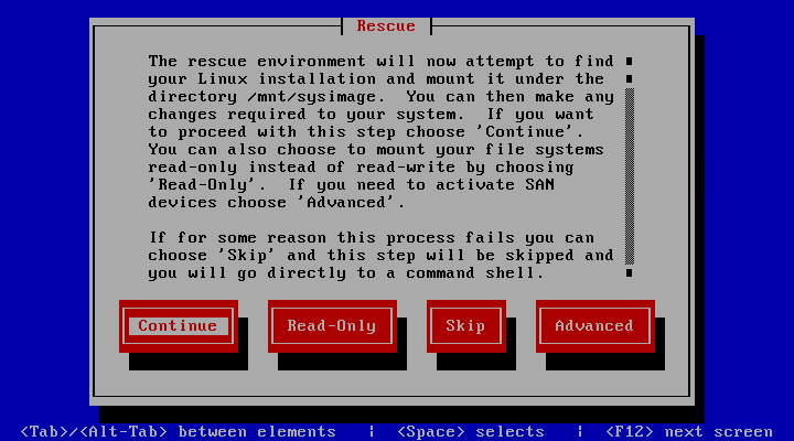 Asianux 4.4 系统恢复 boot 引导